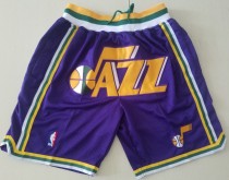 NBA Utah Jazz Purple Men's Shorts