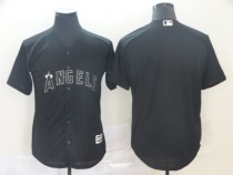 MLB Angels Blank Black 2019 Players Weekend Player Men Jersey