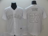 MLB Astros #27 Jose Altuve Tuve White 2019 Players Weekend Player Men Jersey