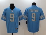 NFL Detroit Lions #9 Matthew Stafford Nike Blue Inverted Legend Men Jersey