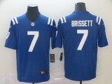 Men's Indianapolis Colts #7 Brissett Royal Blue Vapor Untouchable Limited Jersey