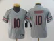 Youth Chicago Bears #10 Mitchell Trubisky Sliver Inverted Legend Jersey