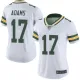  Women Green Bay Packers #17 Davante Adams White Vapor Untouchable Limited Jersey