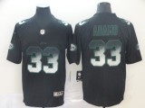 New York Jets #33 Jamal Adams 2019 Black Smoke Fashion Limited Men Jersey