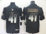 New Orleans Saints #41 Alvin Kamara 2019 Black Smoke Fashion Limited NFL Men Jersey