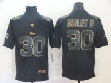 Los Angeles Rams #30 Todd Gurley II Black 2019 Smoke Fashion Limited Men Jersey