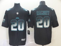 Jacksonville Jaguars #20 Jalen Ramsey 2019 Black Smoke Fashion Limited Men Jersey