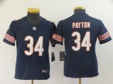 Youth Chicago Bears #34 Walter Payton Blue Vapor Untouchable Limited Jersey