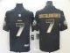 Pittsburgh Steelers #7 Ben Roethlisberger 2019 Black Smoke Fashion Limited Men Jersey