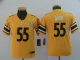 Youth Nike Pittsburgh Steelers #55 Devin Bush Inverted Legend Gold Jersey