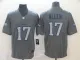 Nike Bills #17 Josh Allen Gray Static Vapor Untouchable Limited Men Jersey