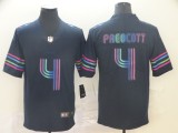 Men's Dallas Cowboys #4 Dak Prescott Navy 2019 City Edition Limited Jersey