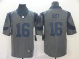Nike Los Angeles Rams #16 Jared Goff Grey Inverted Legend Men Jersey