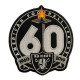 Oakland Raiders 60th Anniversary Patch