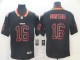 NFL 2018 San Francisco 49ers #16 Montana Lights Out Black Color Rush Limited Jersey