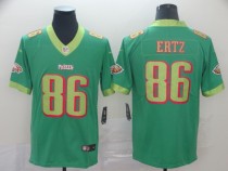 Men's Philadelphia Eagles #86 Zach Ertz Green 2019 City Edition Limited Jersey