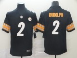 NFL Steelers #2 Mason Rudolph Black Vapor Untouchable Limited Men Jersey