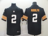 NFL 2019 Steelers #2 Mason Rudolph Black Vapor Untouchable Limited Men Jersey