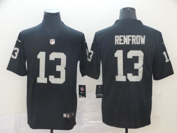 Nike Oakland Raiders #13 Hunter Renfrow Black Vapor Untouchable Limited Jersey