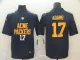 NFL Packers #17 Davante Adams City Edition Navy Jersey
