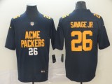 NFL Packers #26 Darnell Savage JR City Edition Navy Jersey