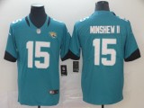 Nike Jacksonville Jaguars  #15 Gardner Minshew II Teal Green Vapor Untouchable Limited Jersey