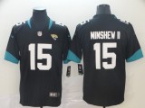 Nike Jacksonville Jaguars #15 Gardner Minshew II Black Vapor Untouchable Limited Jersey