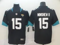 Nike Jacksonville Jaguars #15 Gardner Minshew II Black Vapor Untouchable Limited Jersey