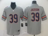 Nike Bears #39 Eddie Jackson Inverted Legend Limited Men Jersey