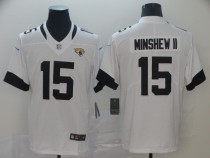 Nike Jacksonville Jaguars #15 Gardner Minshew II White Vapor Untouchable Limited Jersey