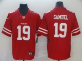 Nike San Francisco 49ers #19 Samuel Red Vapor Untouchable Limited Men's Jersey