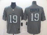 Nike Cowboys #19 Amari Cooper Gray Static Vapor Untouchable Limited Men Jersey