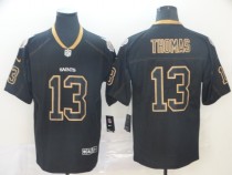 Nike New Orleans Saints #13 Thomas  Lights Out Black Color Rush Limited Jersey