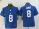 Youth Nike New York Giants #8 Jones Blue Vapor Untouchable Limited Jersey