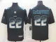 Nike Panthers #22 Christian McCaffrey Black Arch Smoke Vapor Untouchable Limited Jersey