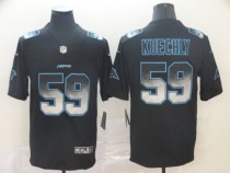 Carolina Panthers #59 Luke Kuechly Black 2019 Smoke Fashion Limited Men Jersey