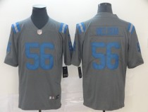 Nike Colts #56 Quenton Nelson Gray Inverted Legend Limited Men Jersey