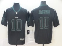 Nike Eagles #10 DeSean Jackson Black Shadow Limited Men Jersey