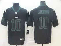 Nike Eagles #10 DeSean Jackson Black Shadow Limited Men Jersey