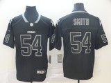 Nike Cowboys #54 Jaylon Smith Black Shadow Limited Men Jersey