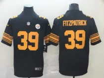 Nike Steelers #39 Minkah Fitzpatrick Black Color Rush Limited Men Jersey