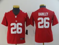 Youth Nike New York Giants #26 Saquon Barkley Red Inverted Legend  Jersey