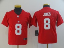 Youth Nike New York Giants #8 Daniel Jones Red Inverted Legend Jersey