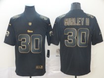 Nike Rams #30 Todd Gurley II Black Gold Vapor Untouchable Limited Men Jersey