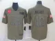 Nike Patriots #12 Tom Brady 2019 Olive Salute To Service Limited Men Jersey