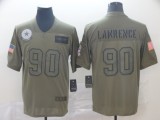 Nike Cowboys #90 DeMarcus Lawrence 2019 Camo Salute to Service Limited Men Jersey