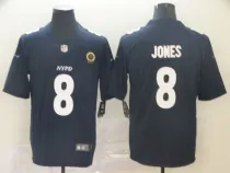Nike Giants #8 Daniel Jones Navy 2019 City Edition Limited Men Jersey
