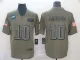 Nike Eagles #10 DeSean Jackson 2019 Olive Salute To Service Limited Men Jersey
