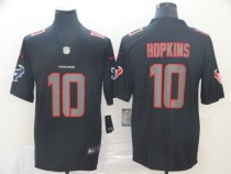 NFL Houston Texans #10 DeAndre Hopkins Fashion Impact Black Color Rush Limited Jersey