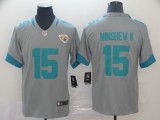 Nike Jacksonville Jaguars #15 Gardner Minshew II Limited Inverted Legend Men Jersey